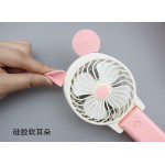 Mini Handy USB Folding Charging Fan Portable Cute Rabbit Mute Handheld Mini Fan