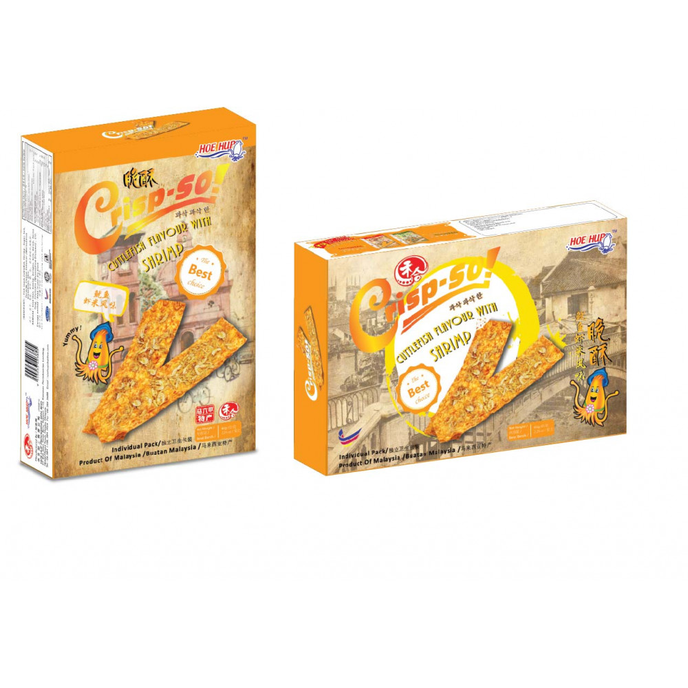 HOE HUP CRISP-SO SHRIMP 65GM