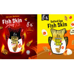 O-Li SALTED EGG FISH SKIN / FISH SKIN SPICY X2 80gm - NEWW