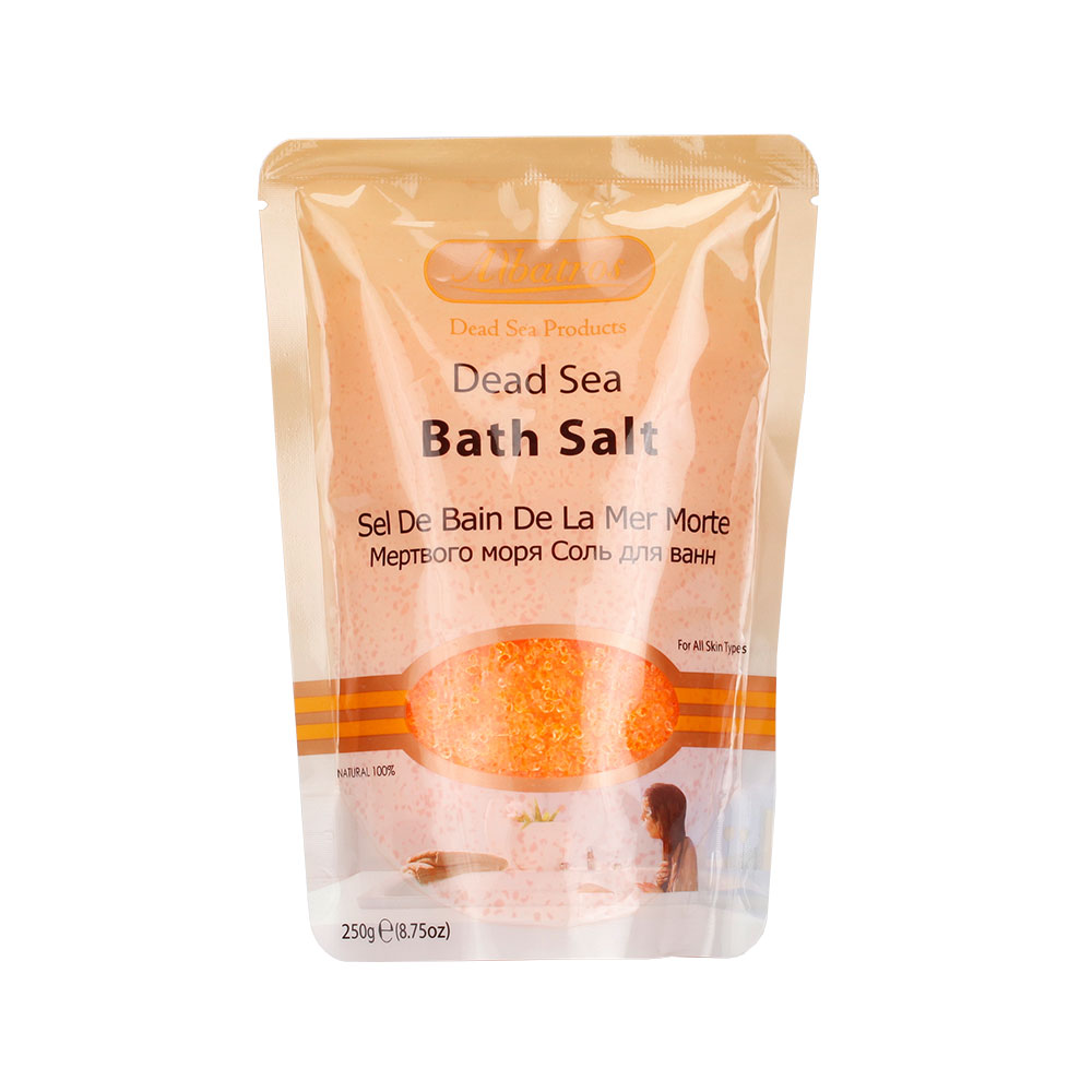 NATURAL LOOKS - Albatros Bath Salt Bag Orange 250g NATURAL LOOKS - Albatros Bath Salt Bag Orange 250g