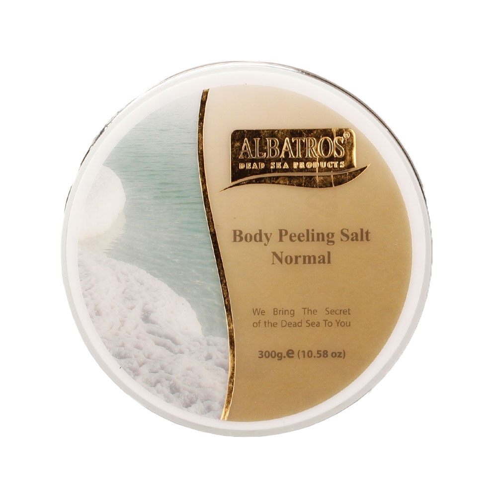 NATURAL LOOKS - Albatros Body Peeling Salt Normal 300g