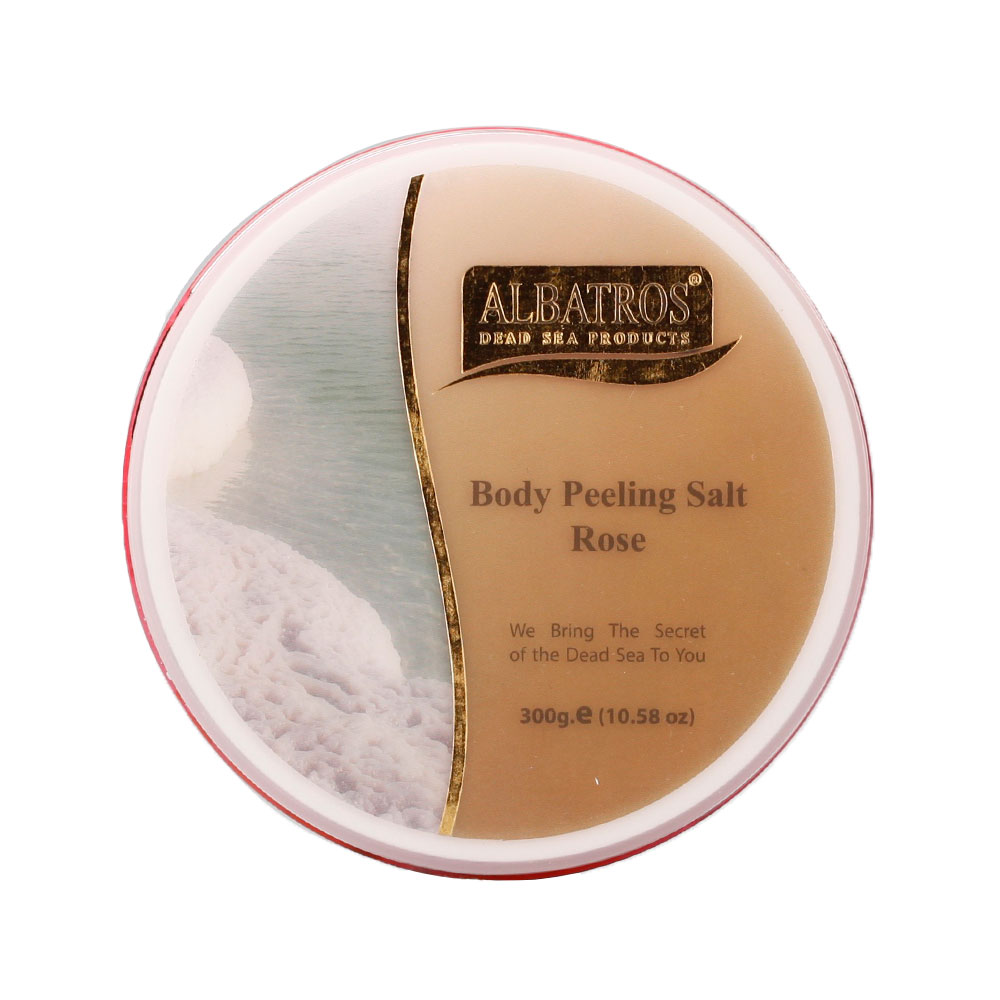NATURAL LOOKS - Albatros Body Peeling Salt Rose 300g NATURAL LOOKS - Albatros Body Peeling Salt Rose 300g