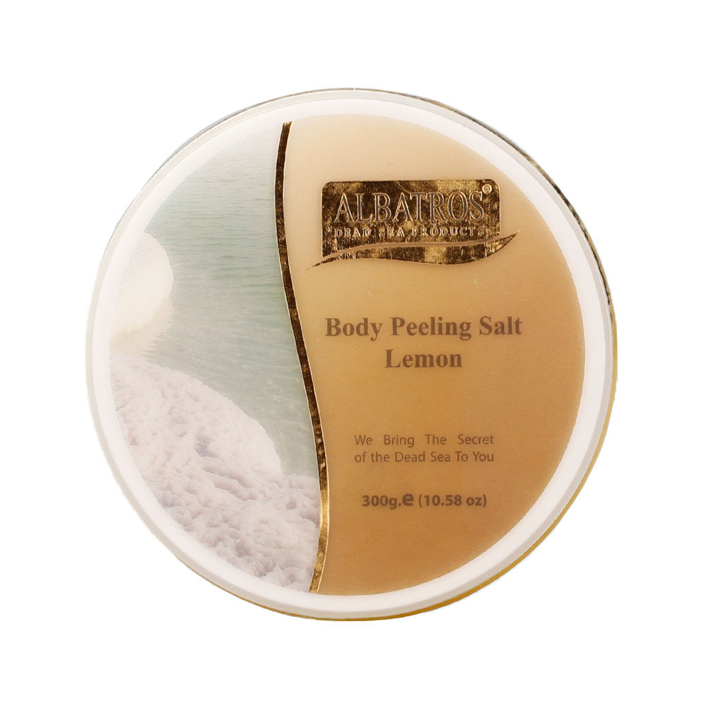 NATURAL LOOKS - Albatros Body Peeling Salt Lemon 300g