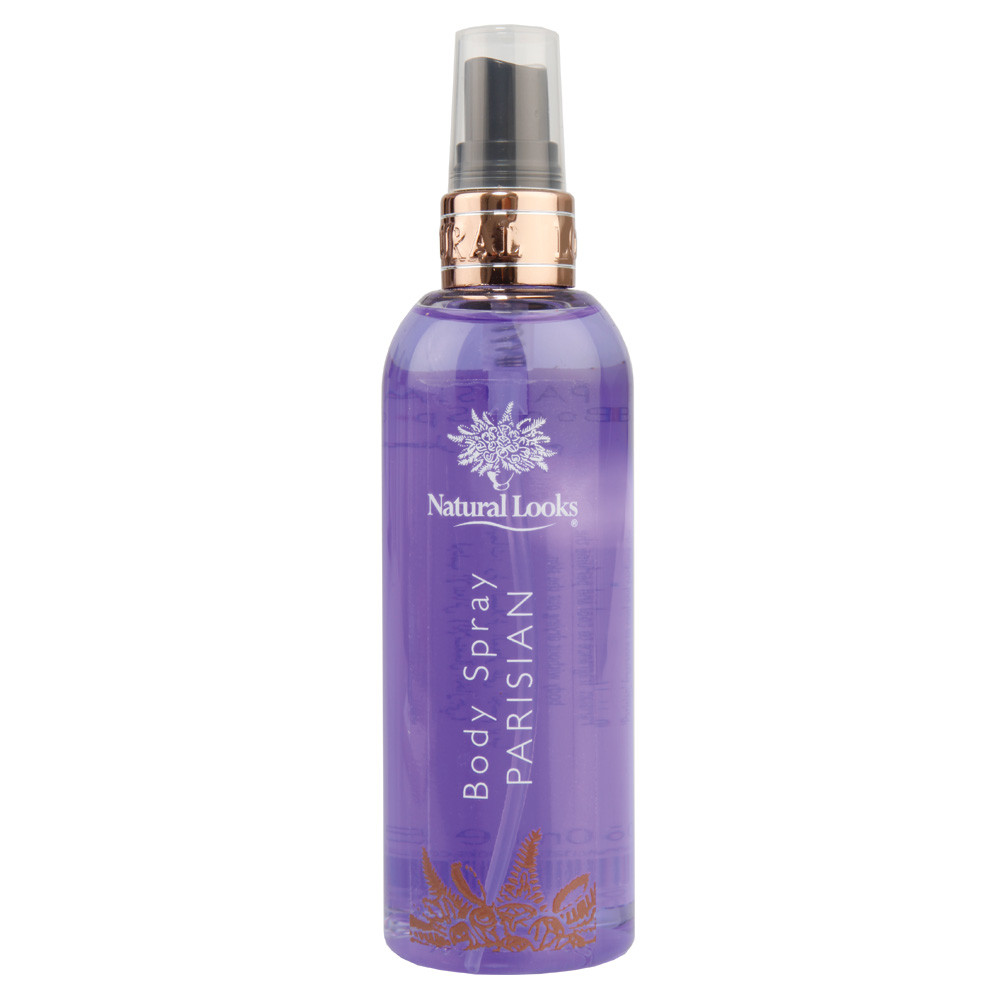 NATURAL LOOKS - PARISIAN BODY SPRAY 250ML NATURAL LOOKS - PARISIAN BODY SPRAY 250ML