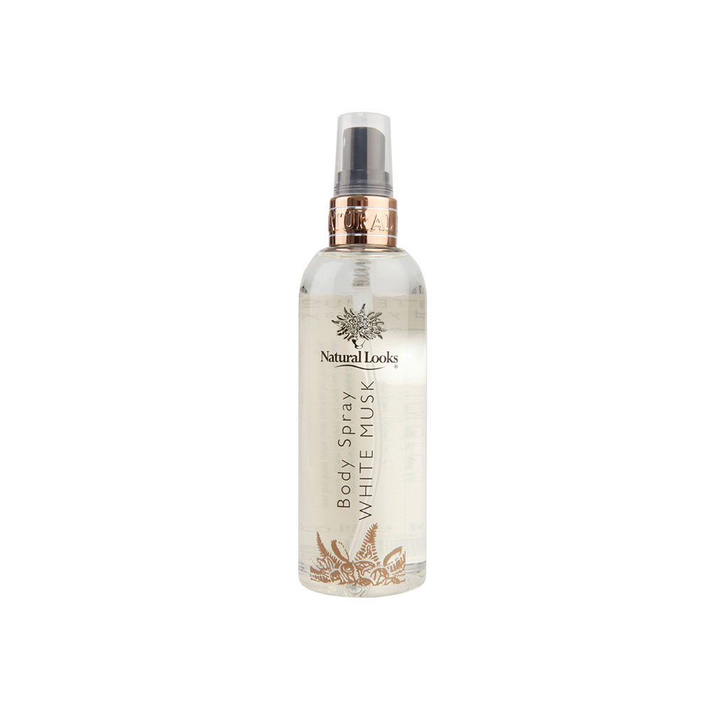 NATURAL LOOKS - WHITE MUSK BODY SPRAY 150ML NATURAL LOOKS - WHITE MUSK BODY SPRAY 150ML