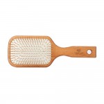 NATURAL LOOKS - CUSHIONED HAIR BRUSH PRO NATUR DARK SQUARE (L)