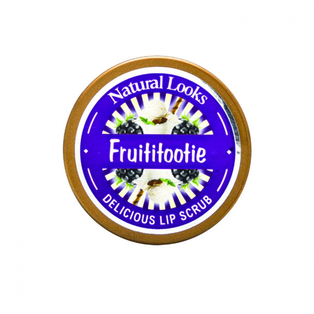 NATURAL LOOKS - FRUITITOOTIE DELICIOUS LIP SCRUB NATURAL LOOKS - FRUITITOOTIE DELICIOUS LIP SCRUB