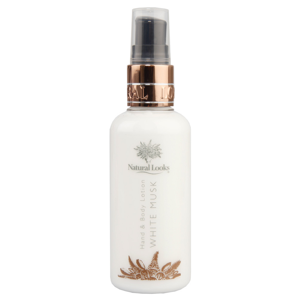 NATURAL LOOKS - WHITE MUSK HAND & BODY LOTION 100ML