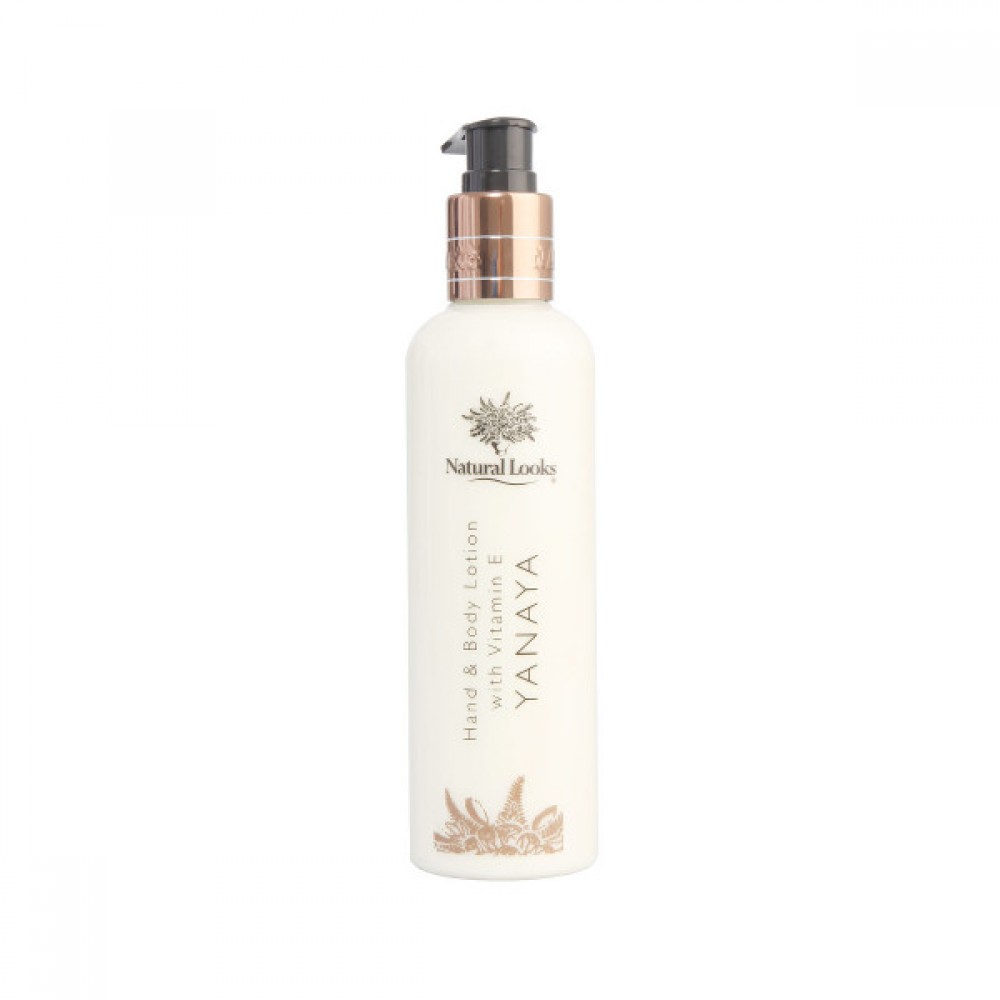 NATURAL LOOKS - YANAYA HAND & BODY LOTION WITH VITAMIN E 250ML NATURAL LOOKS - YANAYA HAND & BODY LOTION WITH VITAMIN E 250ML