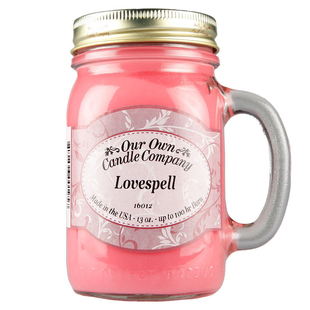 NATURAL LOOKS - Lovespell Mason (SCENTED CANDLE) NATURAL LOOKS - Lovespell Mason (SCENTED CANDLE)