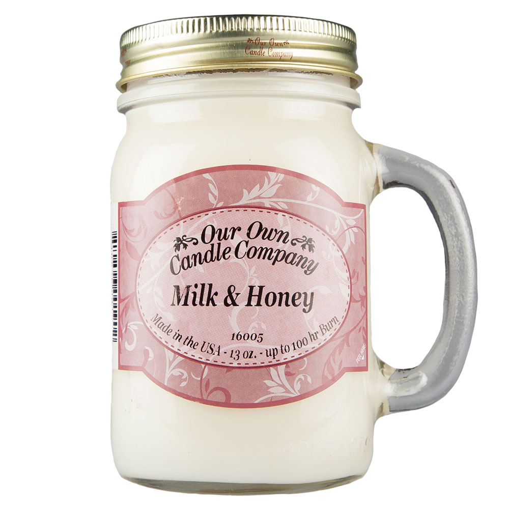 NATURAL LOOKS - Milk & Honey Mason (SCENTED CANDLE) NATURAL LOOKS - Milk & Honey Mason (SCENTED CANDLE)