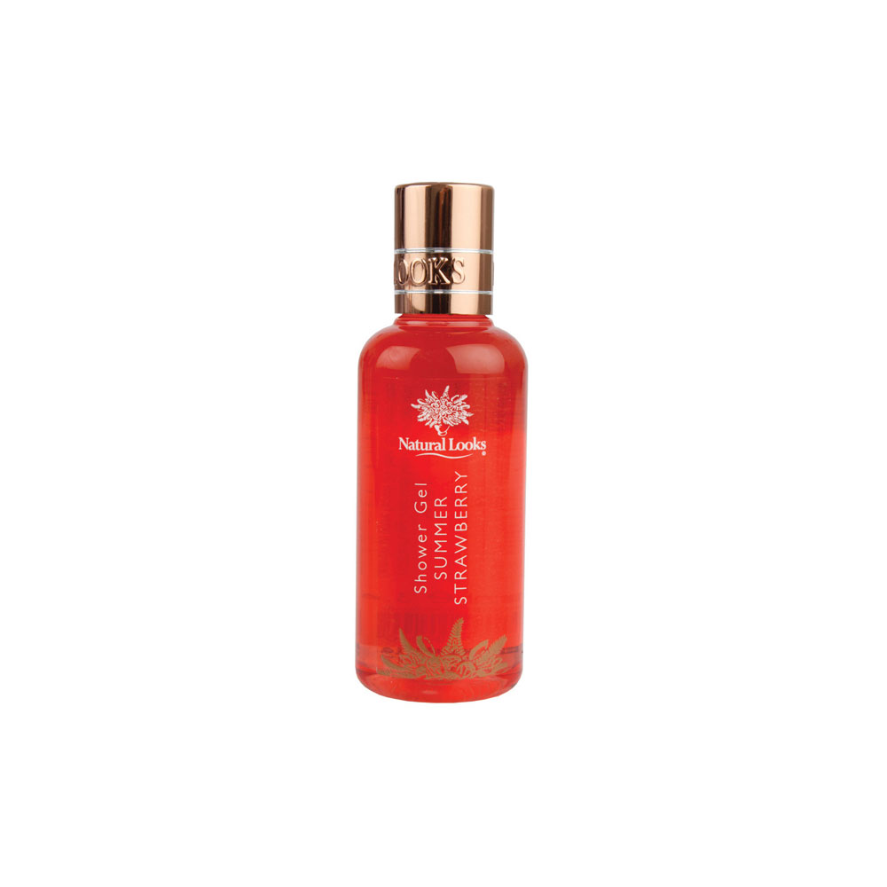 NATURAL LOOKS - STRAWBERRY SHOWER GEL 100ML NATURAL LOOKS - STRAWBERRY SHOWER GEL 100ML