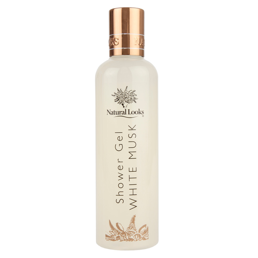 NATURAL LOOKS - WHITE MUSK SHOWER GEL 250ML