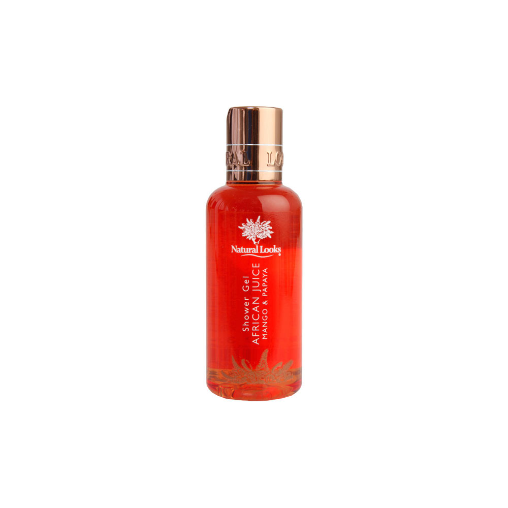 NATURAL LOOKS - AFRICAN JUICE SHOWER GEL 100ML -MANGO & PAPAYA NATURAL LOOKS - AFRICAN JUICE SHOWER GEL 100ML -MANGO & PAPAYA