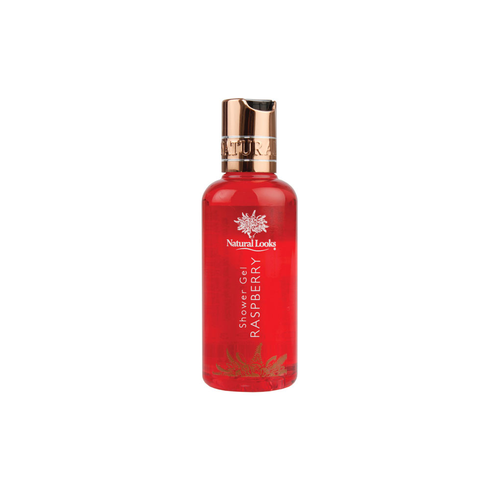 NATURAL LOOKS - RASPBERRY SHOWER GEL 100ML NATURAL LOOKS - RASPBERRY SHOWER GEL 100ML