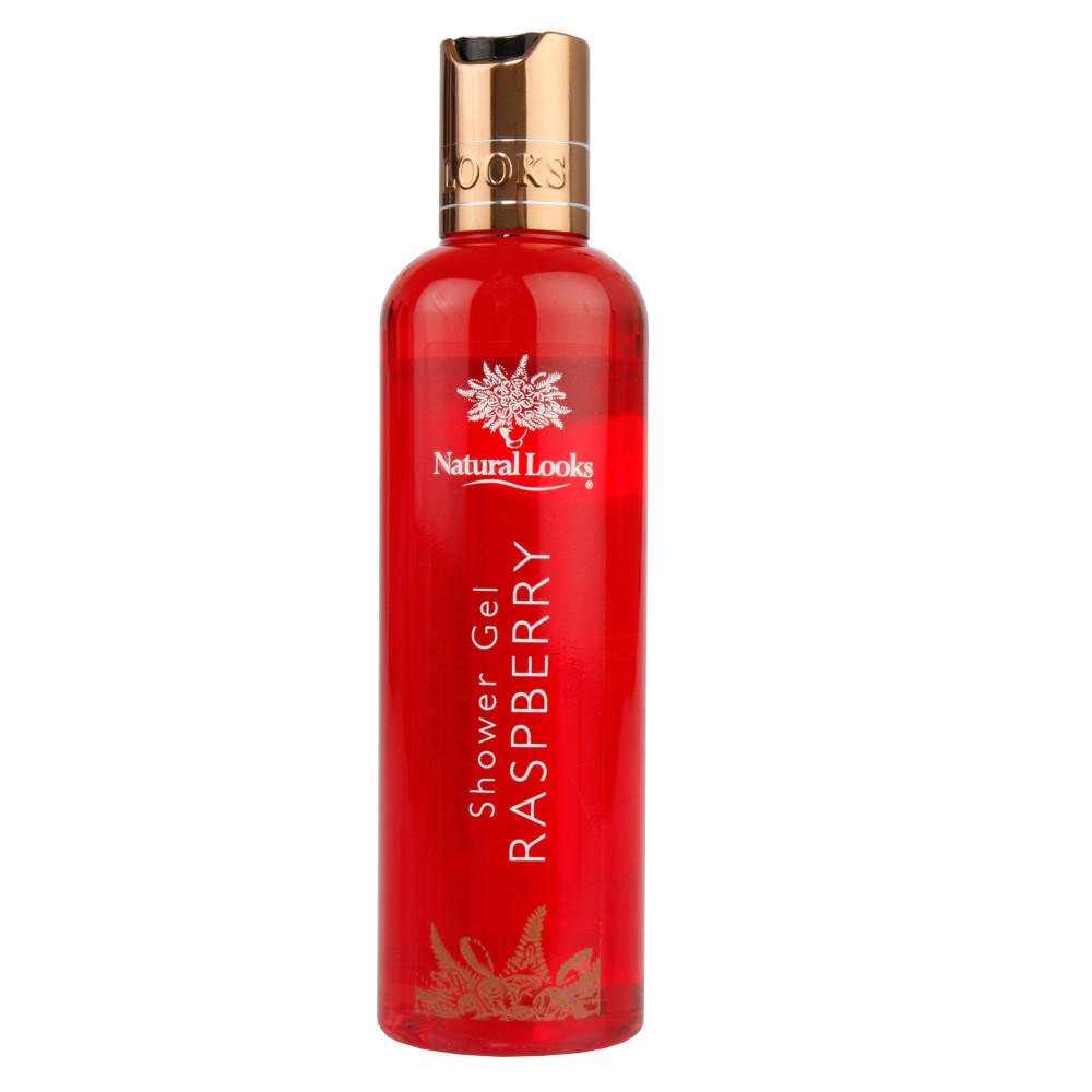 NATURAL LOOKS - RASPBERRY SHOWER GEL 250ML