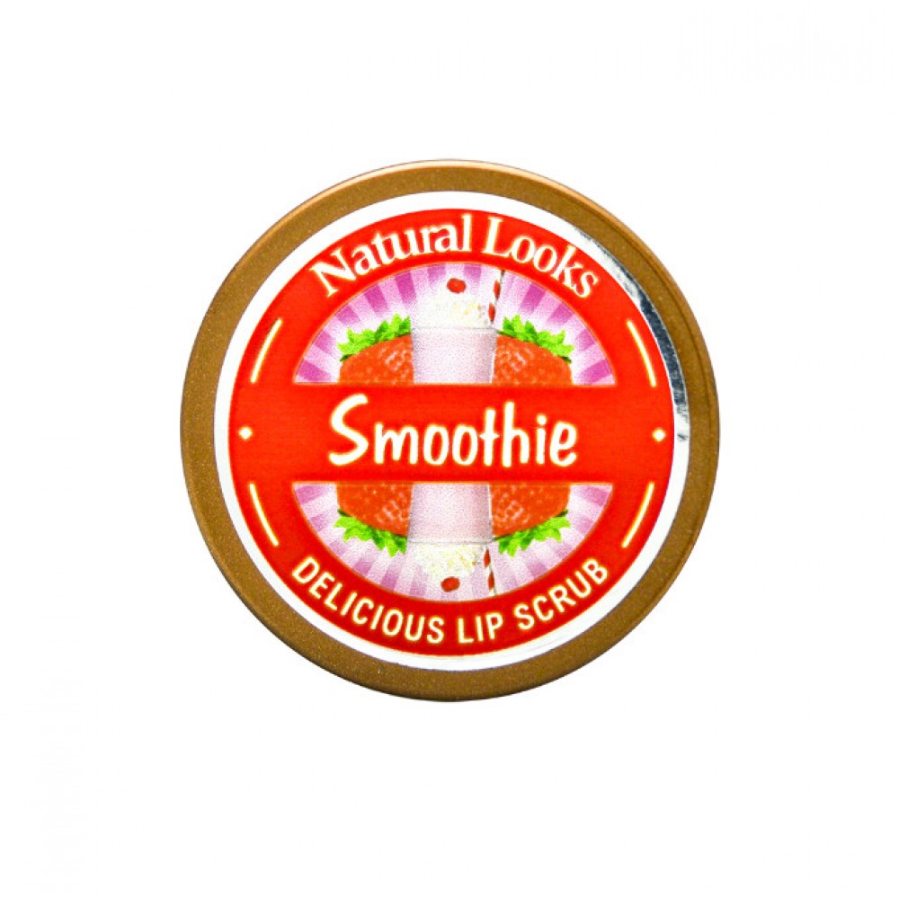NATURAL LOOKS - SMOOTHIE DELICIOUS LIP SCRUB NATURAL LOOKS - SMOOTHIE DELICIOUS LIP SCRUB