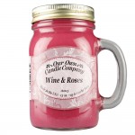 NATURAL LOOKS - Wine & Roses Mason (SCENTED CANDLE)