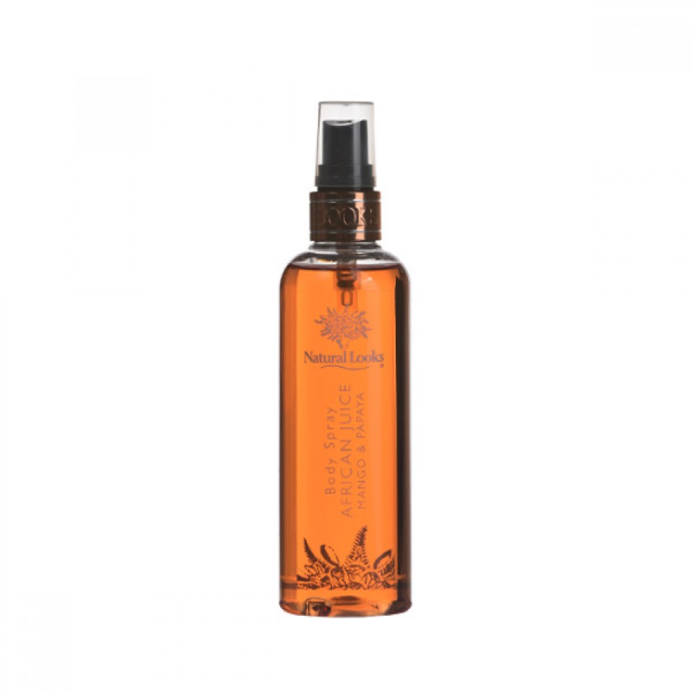 NATURAL LOOKS -  African Juice Body Spray 150ml - MANGO & PAPAYA