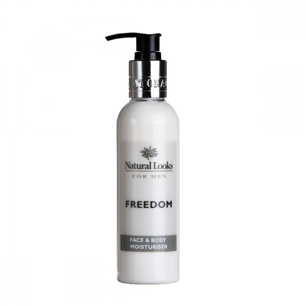 NATURAL LOOKS - FREEDOM FACE & BODY MOISTURISER 200ML NATURAL LOOKS - FREEDOM FACE & BODY MOISTURISER 200ML