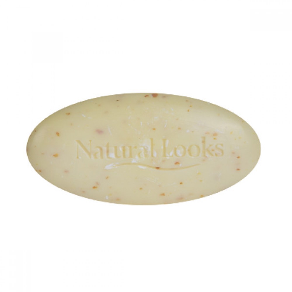 NATURAL LOOKS - PURE VEGETABLE MILLED SOAP LEMON & LIME SCRUB 150G