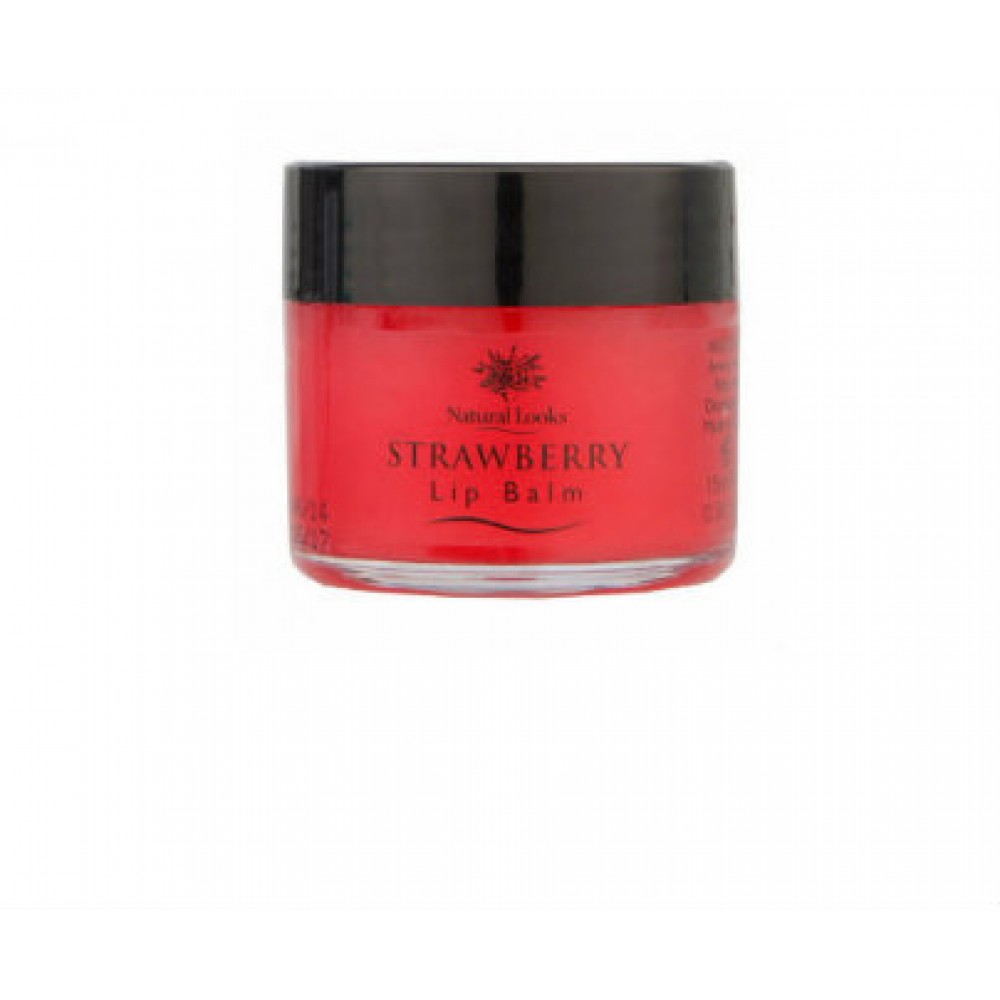 NATURAL LOOKS - STRAWBERRY LIP BALM 15ML