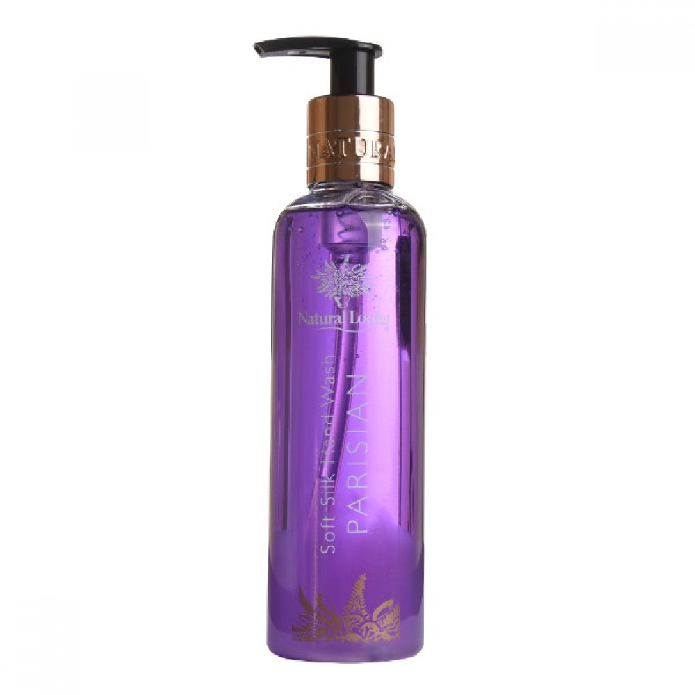 NATURAL LOOKS - PARISIAN SOFT SILK HAND WASH 250ML NATURAL LOOKS - PARISIAN SOFT SILK HAND WASH 250ML