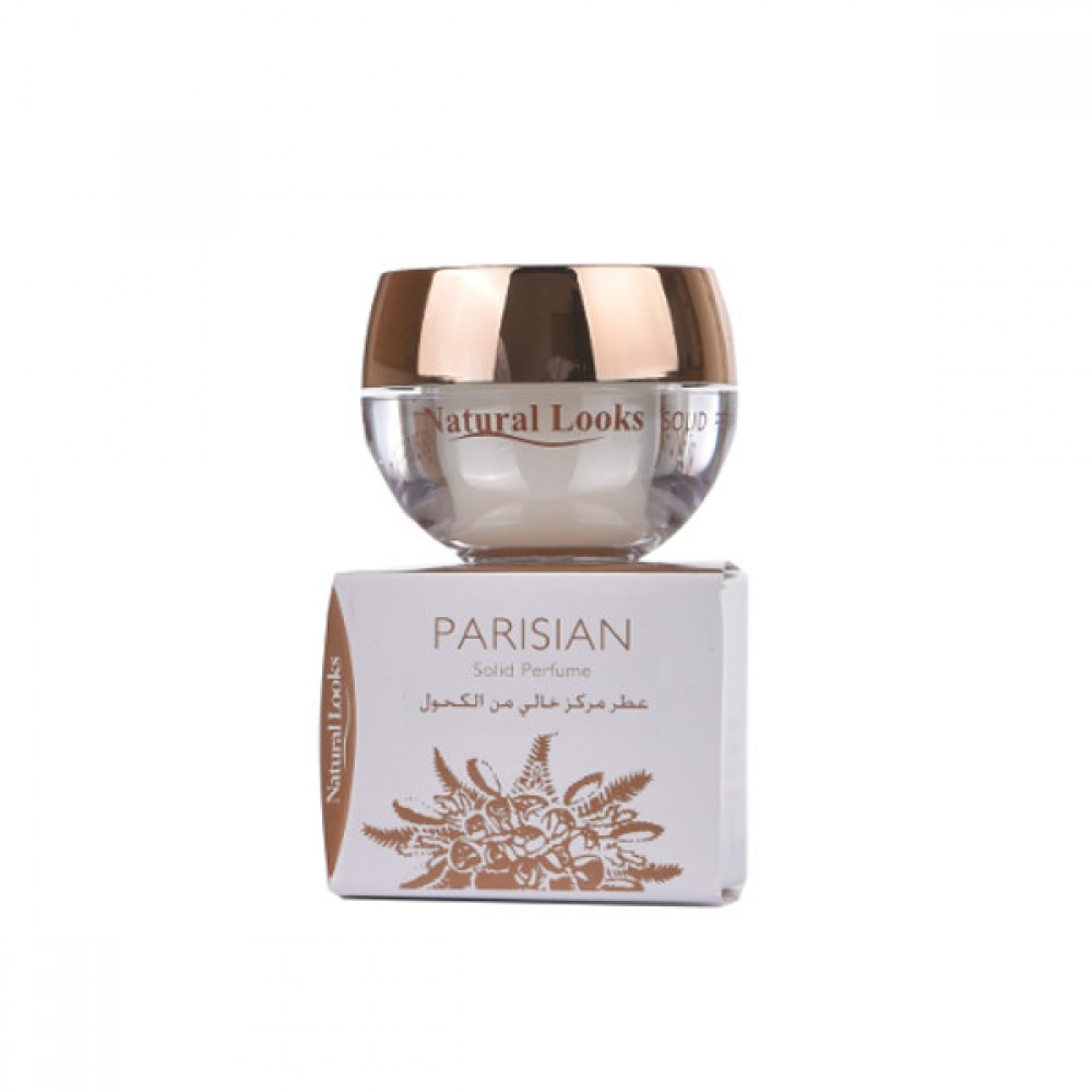 NATURAL LOOKS - PARISIAN SOLID PERFUME 8G NATURAL LOOKS - PARISIAN SOLID PERFUME 8G
