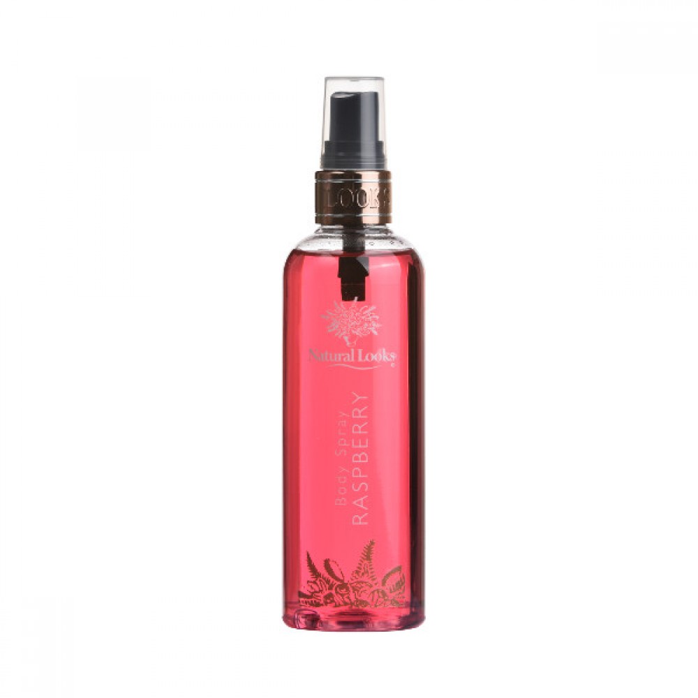 NATURAL LOOKS - RASPBERRY BODY SPRAY 150ML