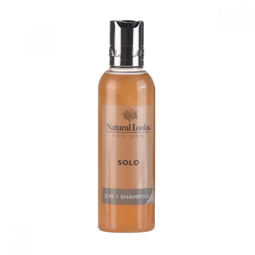 NATURAL LOOKS - SOLO 2 IN 1 SHAMPOO 200ML