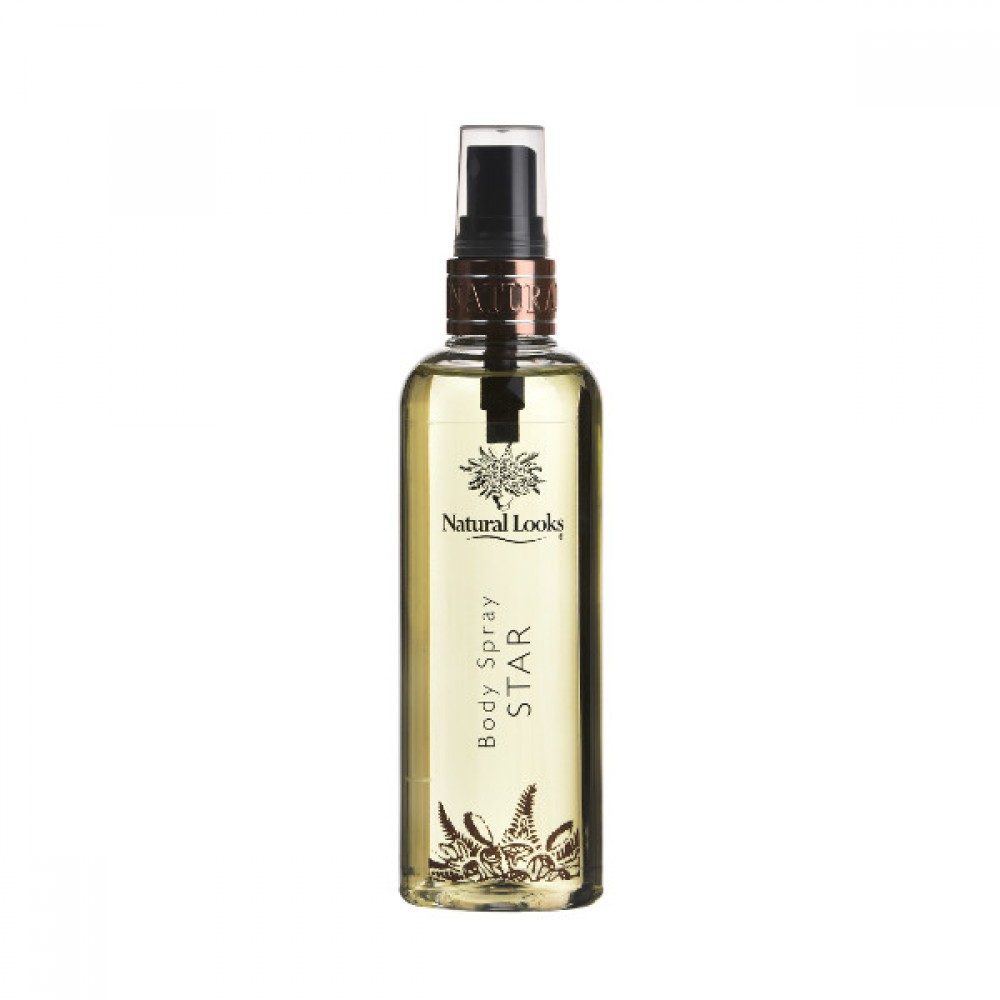 NATURAL LOOKS - STAR BODY SPRAY 150ML NATURAL LOOKS - STAR BODY SPRAY 150ML
