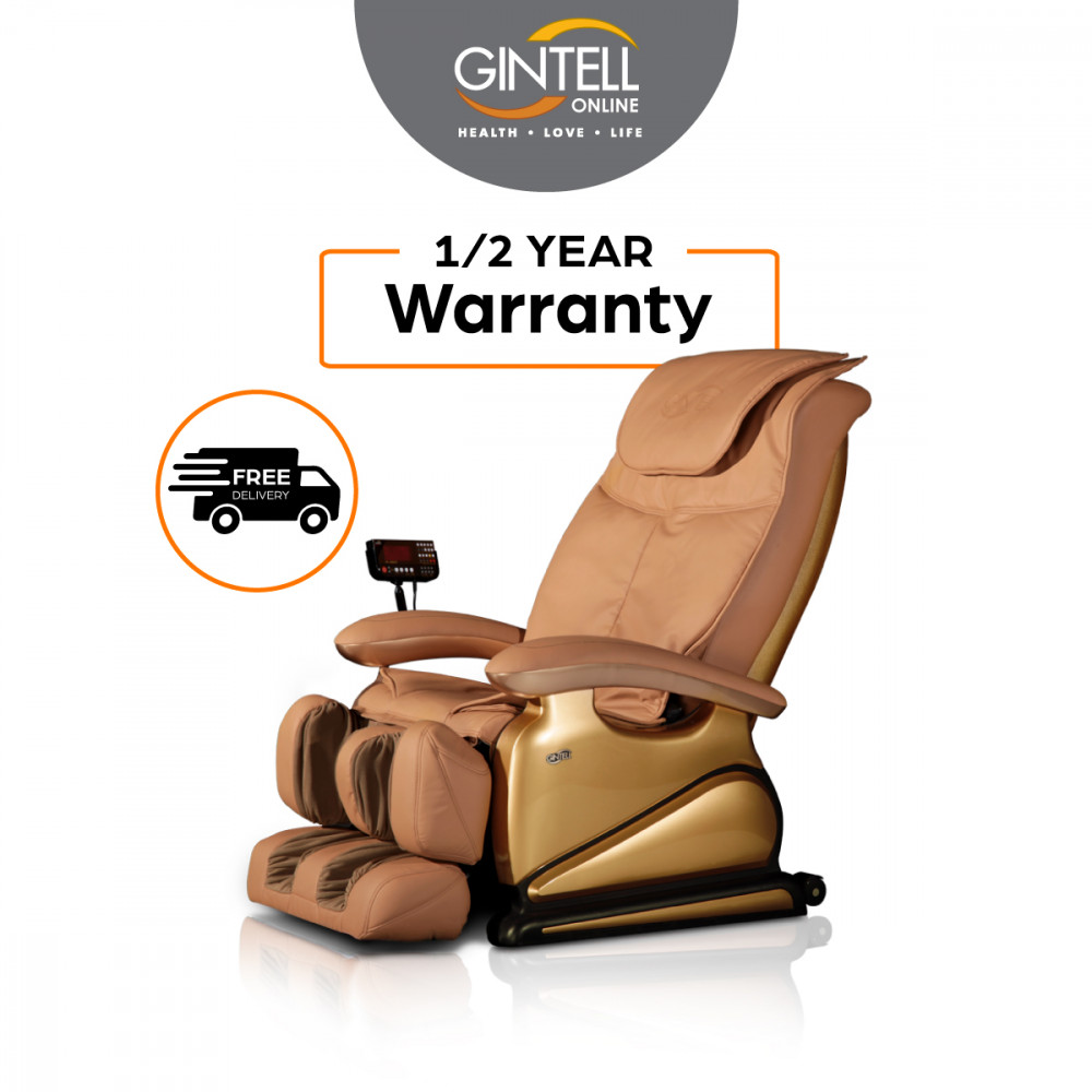 GINTELL G-Pro Gold Massage Chair -Showroom Unit (Ivory/Gold)