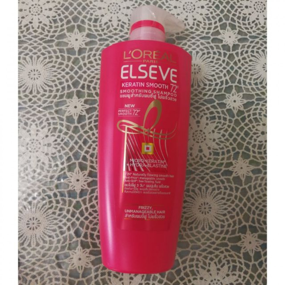 L'oréal Paris Perfecting Shampoo Keratin Smooth 72h 650ml L'oréal Paris Perfecting Shampoo Keratin Smooth 72h 650ml