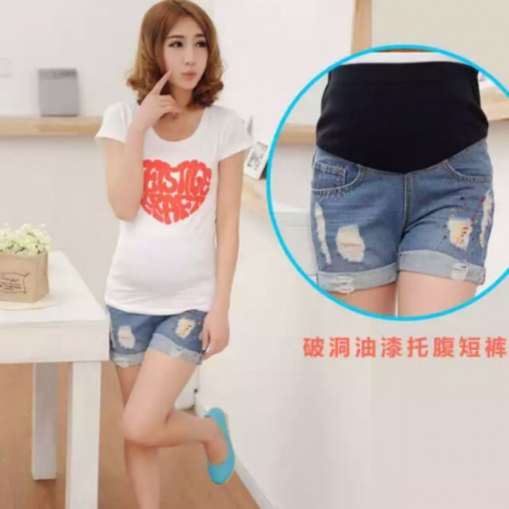 EZBM Mummy maternity jeans short EZBM Mummy maternity jeans short