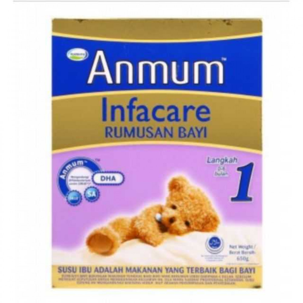 ANMUM INFACARE STEP 1 (0 - 12 MONTHS) MILK POWDER 650g ANMUM INFACARE STEP 1 (0 - 12 MONTHS) MILK POWDER 650g