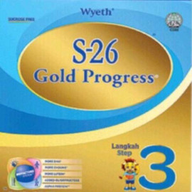 image of Wyeth S26 Gold Progress Step 3 Sachet Sampling 200g Powder
Expired Date : 12/2019