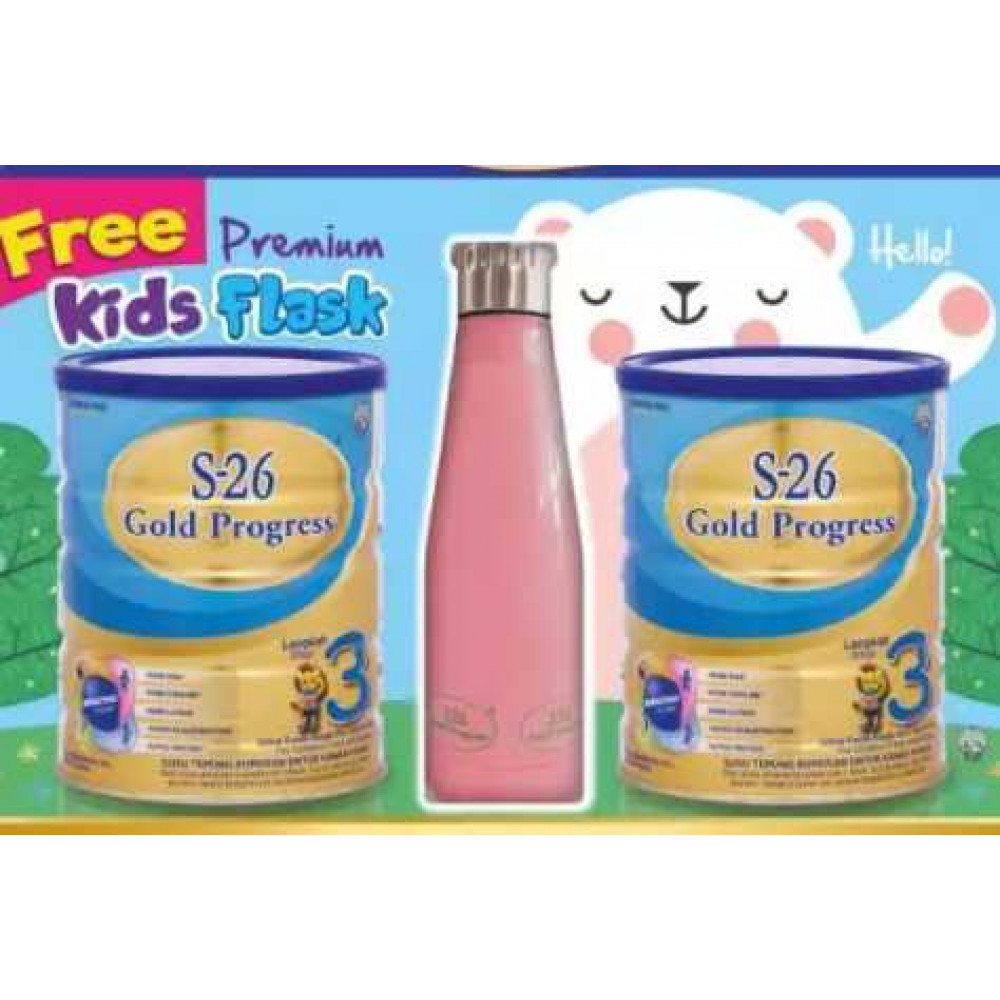 S-26 gold progress step 3 900g x 2 free flask
#readystock S-26 gold progress step 3 900g x 2 free flask
#readystock