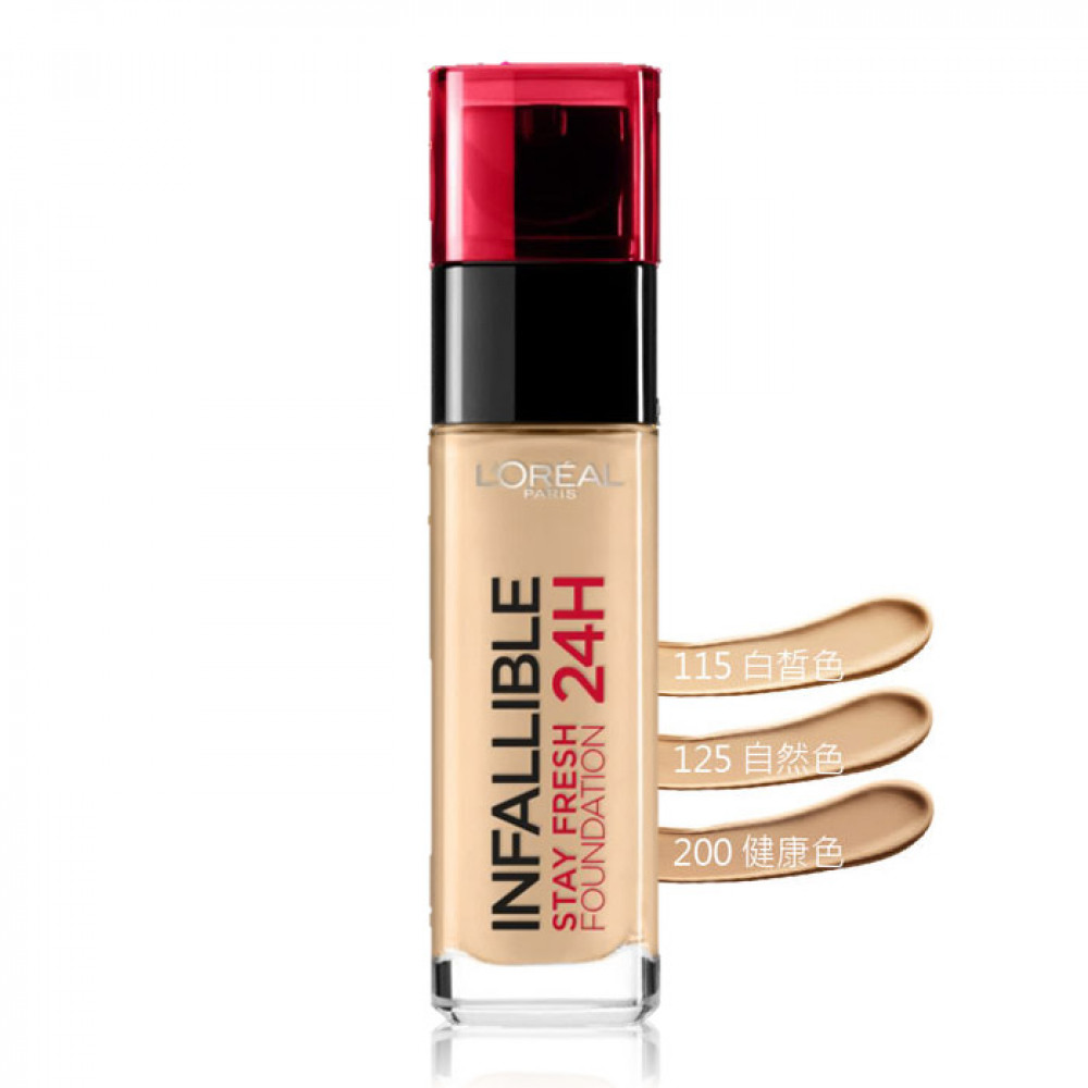 LOREAL 巴黎萊雅 24H無瑕誘潤粉底液 SPF20/PA++ 30mL LOREAL 巴黎萊雅 24H無瑕誘潤粉底液 SPF20/PA++ 30mL