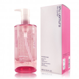 image of 日本 SHU UEMURA 植村秀 櫻花水感潔顏油 450mL Japan Shu Uemura POREfinist Sakura Refreshing Cleansing Oil 450ml