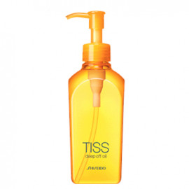 image of 日本 SHISEIDO 資生堂 TISS 深層卸粧油 230mL #.01黃毛孔潔淨升級型 Japan SHISEIDO Face Wash Cleansing Oil | Deep Off Oil NL 230ml