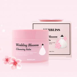 image of 韓國 MERBLISS 婚紗櫻花卸妝膏 ~安宰賢代言~ Korea MERBLISS Wedding Blossom Cleansing Balm 100g