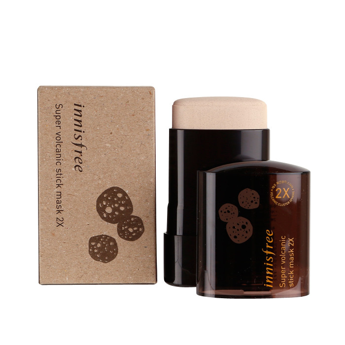 image of 韓國 innisfree 超級火山毛孔清潔面膜棒2X(兩倍強效) Korea Innisfree Super Volcanic Stick Mask 2X