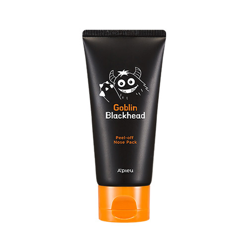 image of 韓國 Apieu 怪獸敲敲 去黑頭鼻貼撕拉面膜 Korea Apieu Goblin Blackhead Peel Off Nose Pack