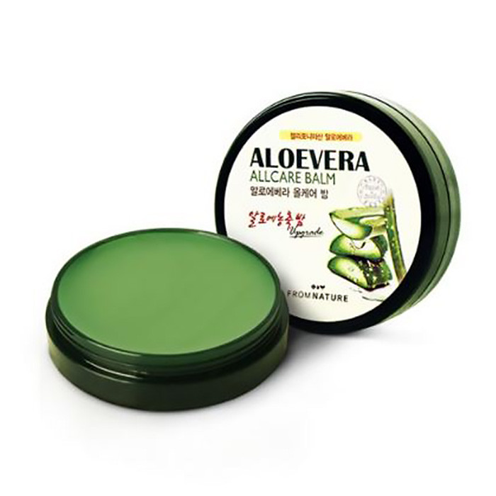 image of 韓國 FROM NATURE 蘆薈保濕舒緩萬用膏 10mL Korea FROM NATURE Aloe Vera All Care Balm 10ml