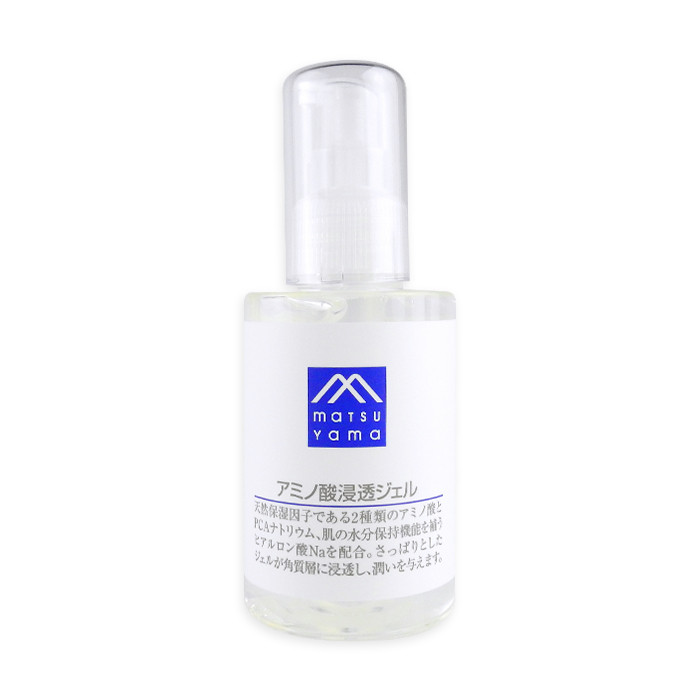 image of 日本 matsuyama 松山油脂 無添加胺基酸?透保濕凝膠 120mL Japan Matsuyama M-mark Amino Acid Face Gel - 120ml