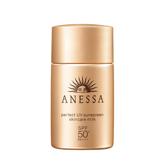 image of SHISEIDO 資生堂 安耐曬金鑽高效防曬露 20ml Shiseido ANESSA Perfect UV Sunscreen Milk 20ml