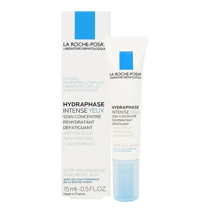 image of LA ROCHEPOSAY 理膚寶水 全日長效玻尿酸保濕修護眼霜 15mL LA ROCHE-POSYA Hydraphase Intense Yeux Anti-Fatigue Rehydrating Concentrate 15mL