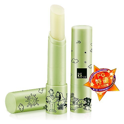 image of MOMUS 綠茶潤唇修護素+Plus 3.5g 護唇膏 MOMUS Natural Green Tea Anti-Oxidant Moisturizing Lip Balm 3.5g