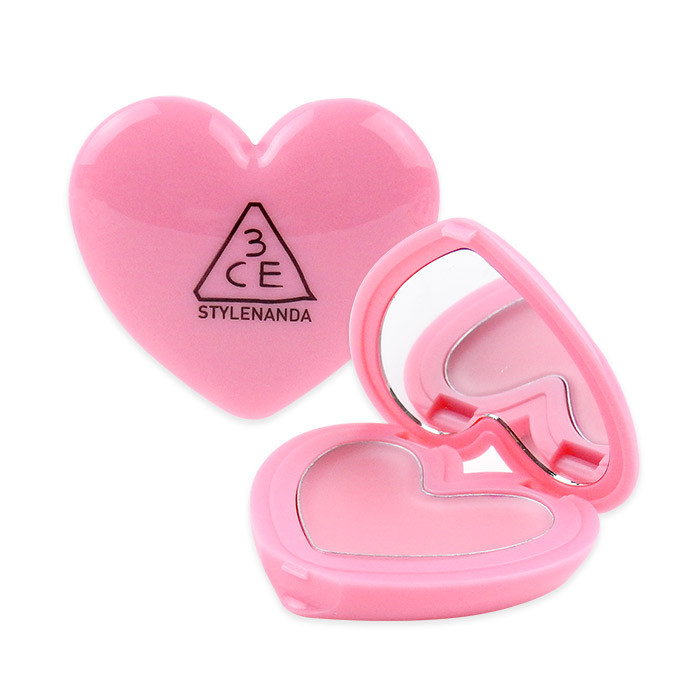 image of 韓國 3CE 愛心潤色護唇膏 1.4g #.TINTED PINK 粉色 Korea 3CE Heart Pot Lip 1.4g #.TINTED PINK