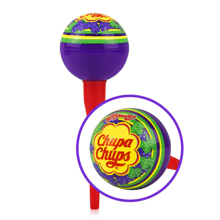 image of Chupa Chups 棒棒糖護唇膏 4g #.06 葡萄 CHUPA CHUPS X KISS ME LIP BALM 4g #.06 grape